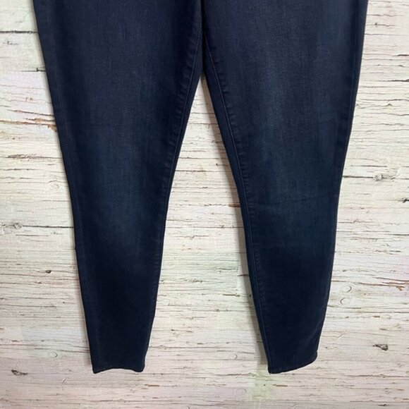 L Agence Womens Everett High Rise Marguerite Skinny Jeans Blue Denim Size 24 - Picture 2 of 9